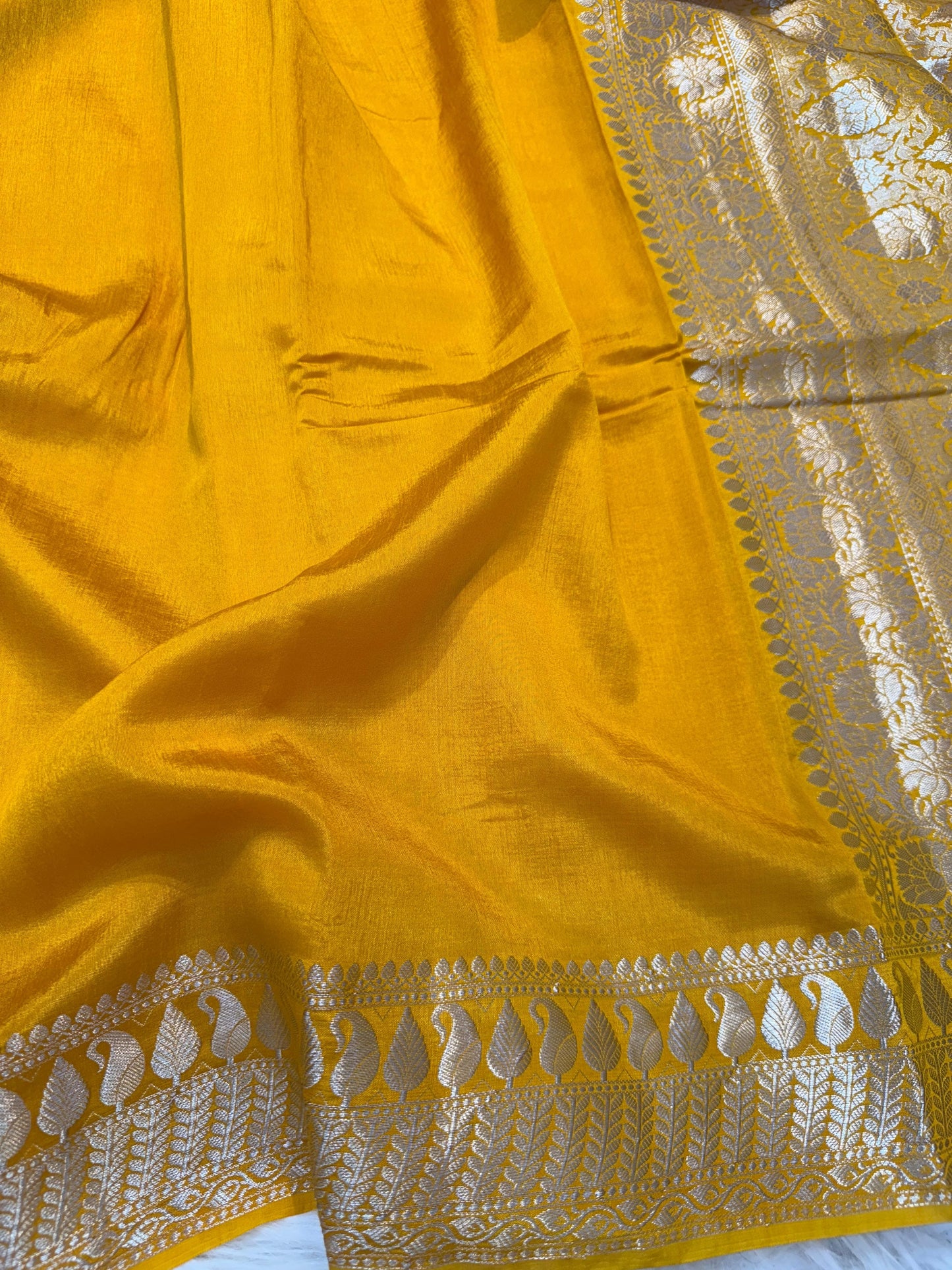 Banarasi raw mango sarees