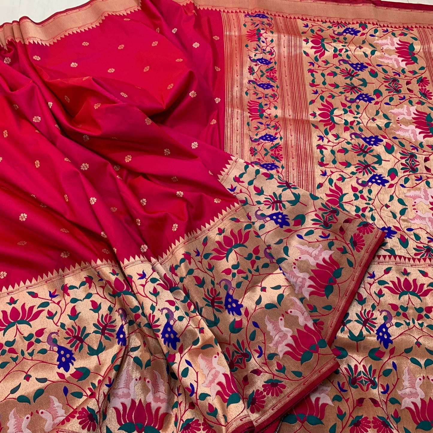 Banarasi Paithani Saree - Ramaniyam USA