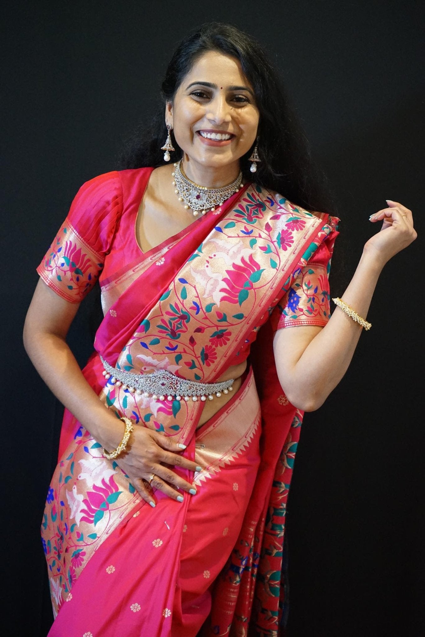 Banarasi Paithani Saree - Ramaniyam USA