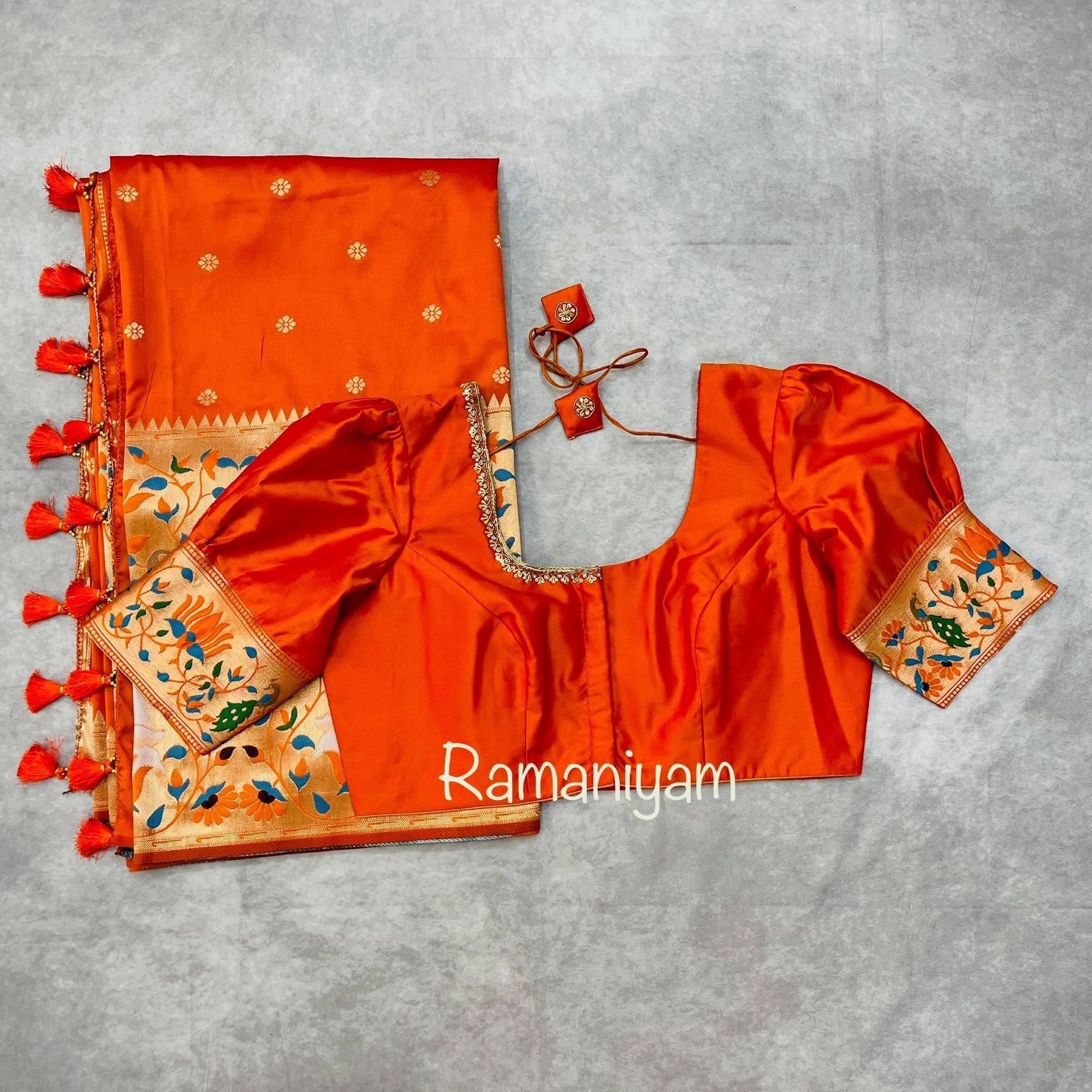 Banarasi Paithani Saree - Ramaniyam USA