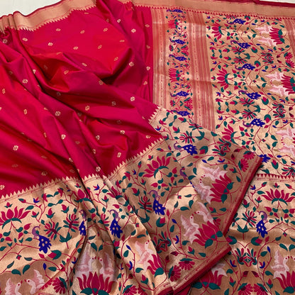 Banarasi Paithani Saree - Ramaniyam USA