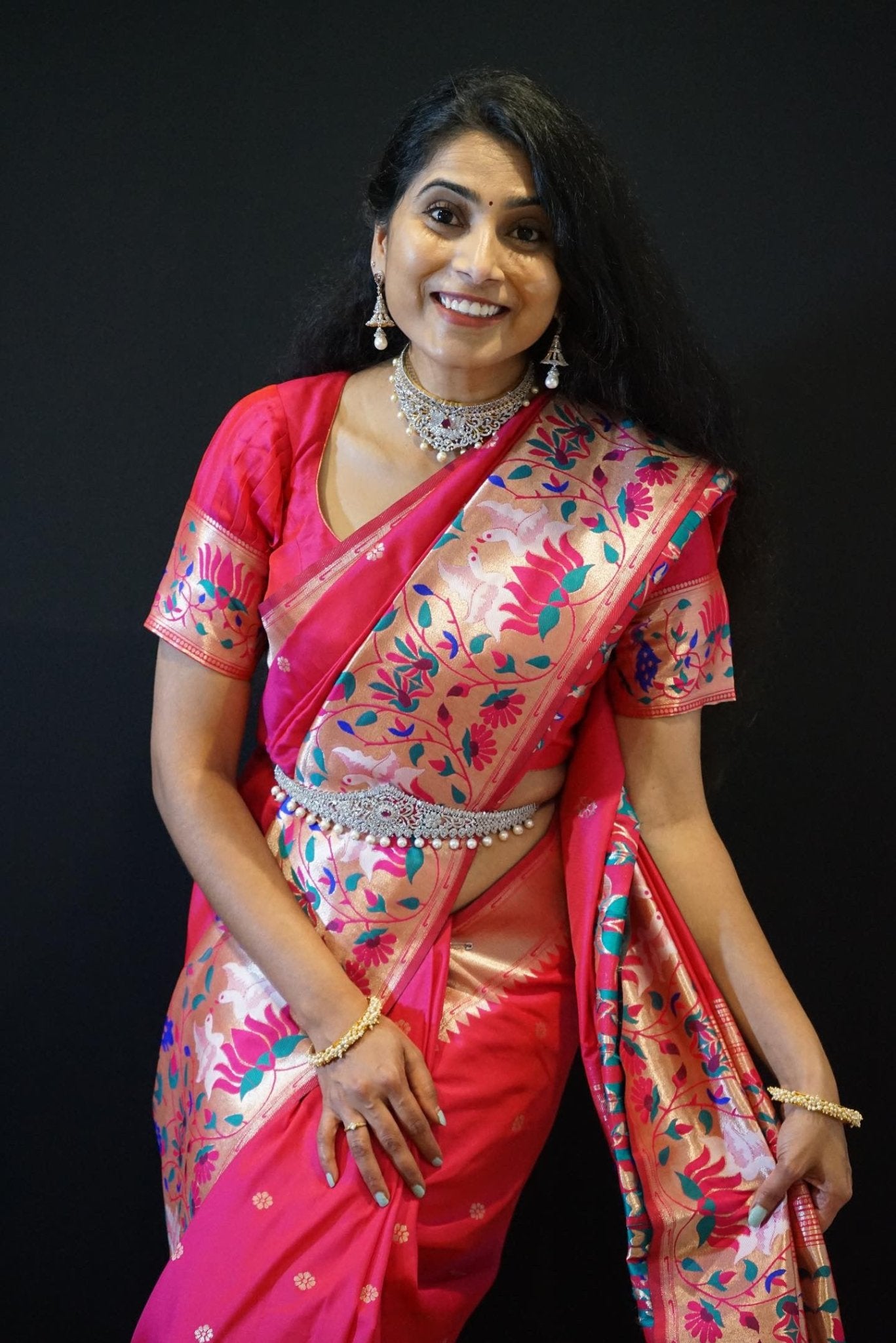 Banarasi Paithani Saree - Ramaniyam USA