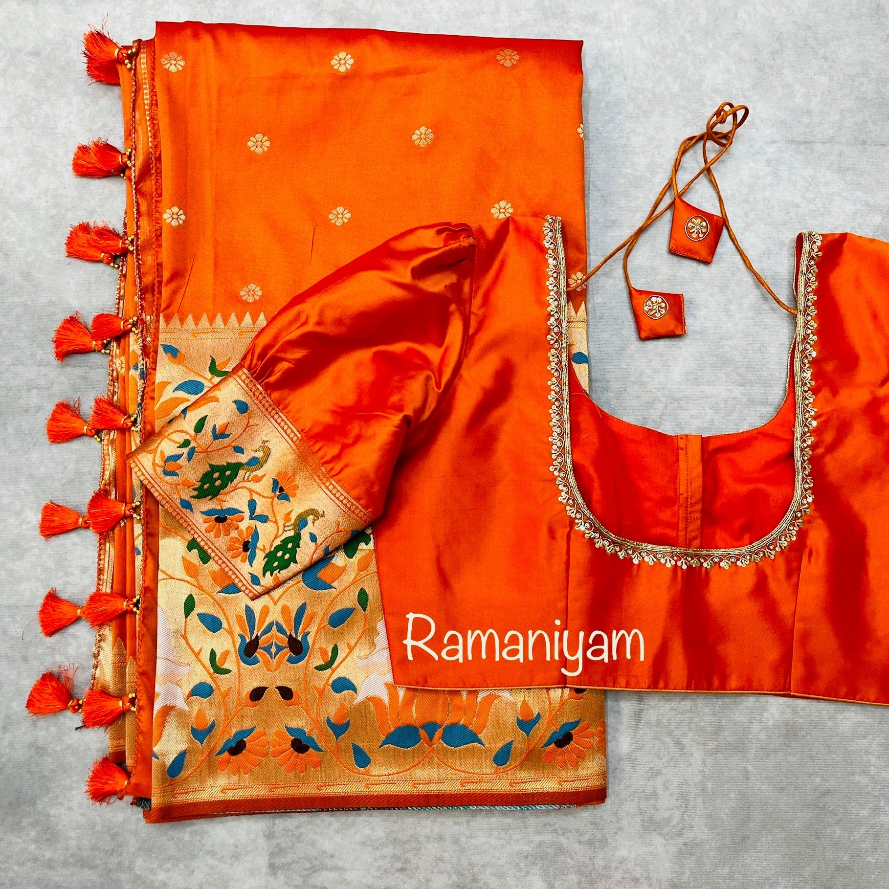 Banarasi Paithani Saree - Ramaniyam USA