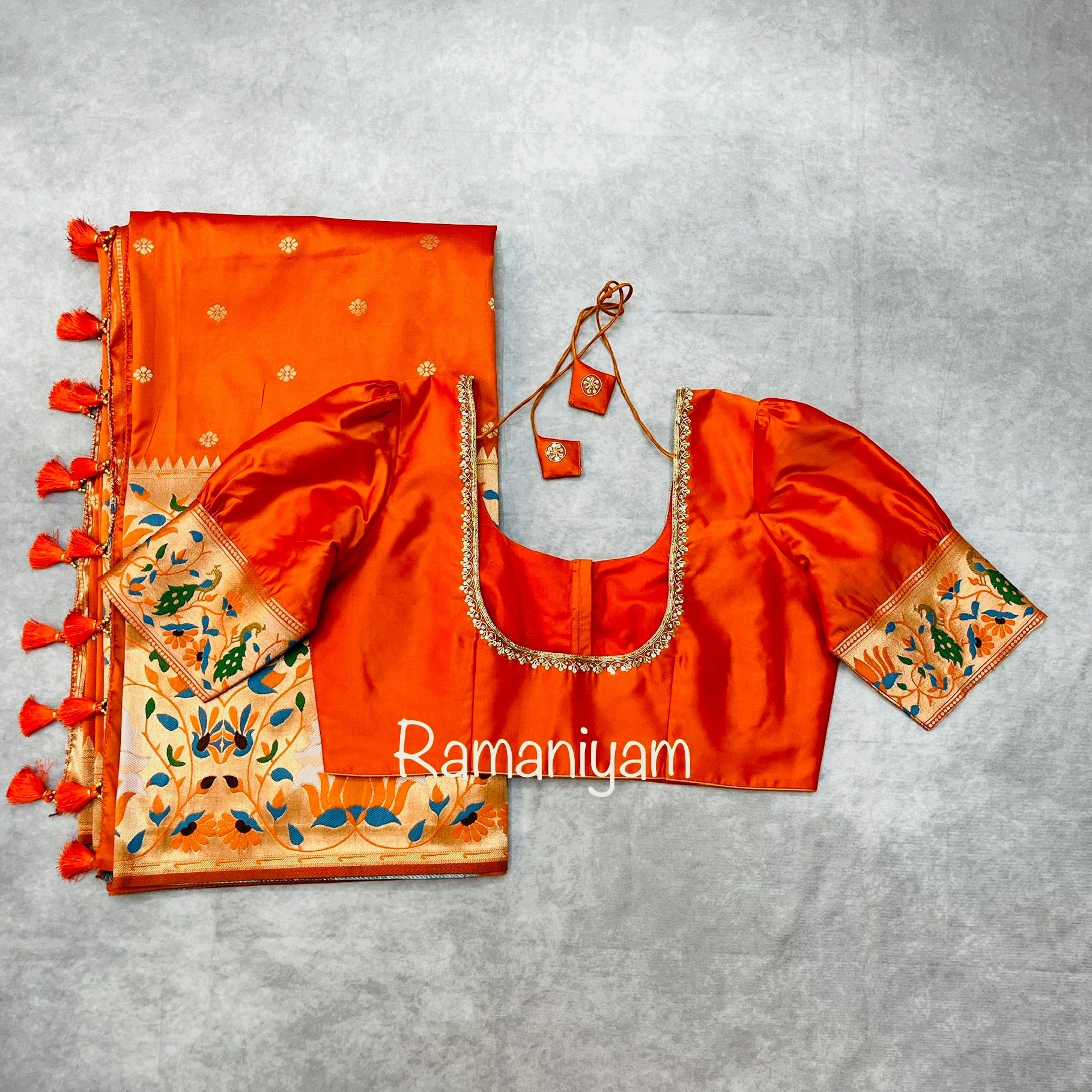 Banarasi Paithani Saree - Ramaniyam USA