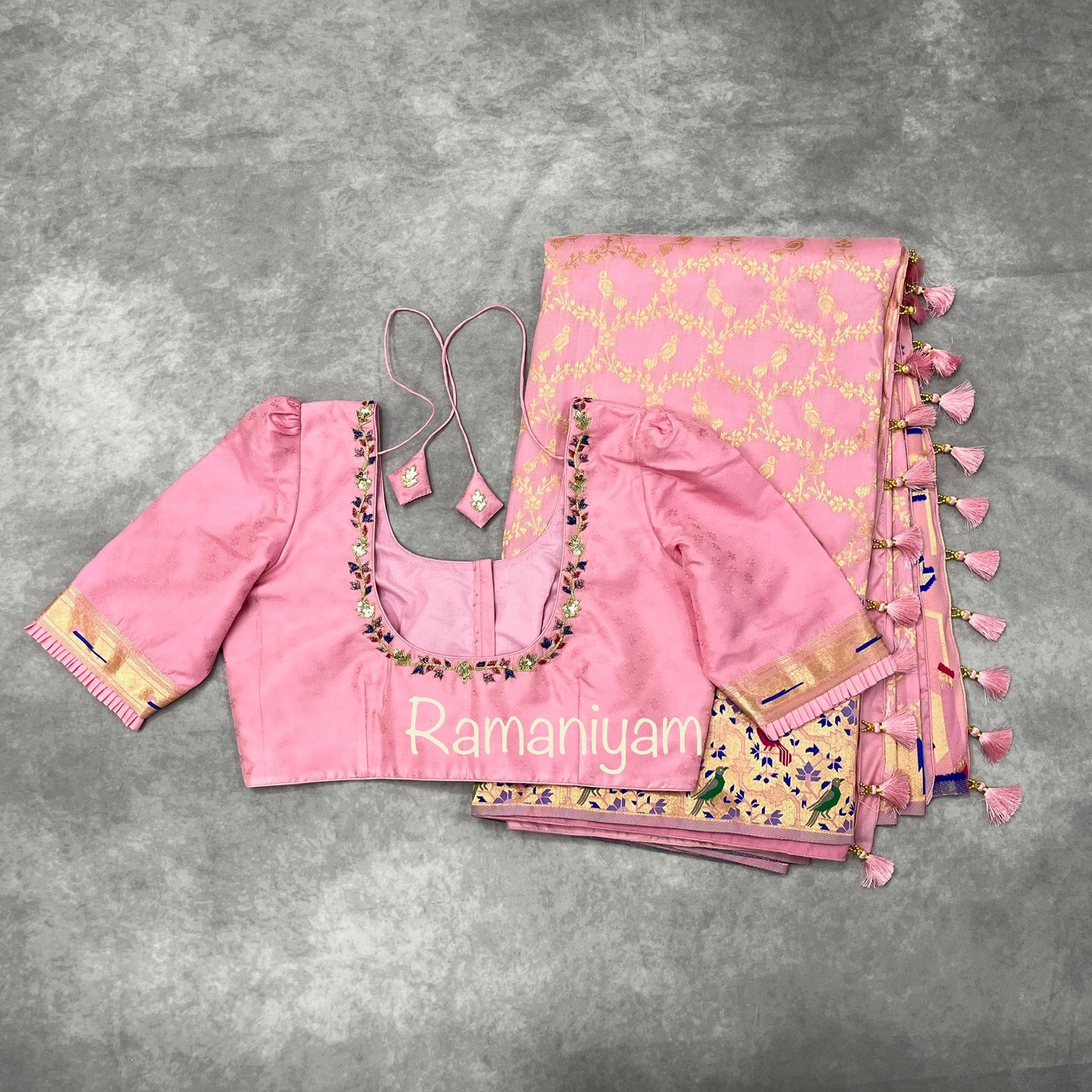 Banarasi Paithani Saree - Ramaniyam USA