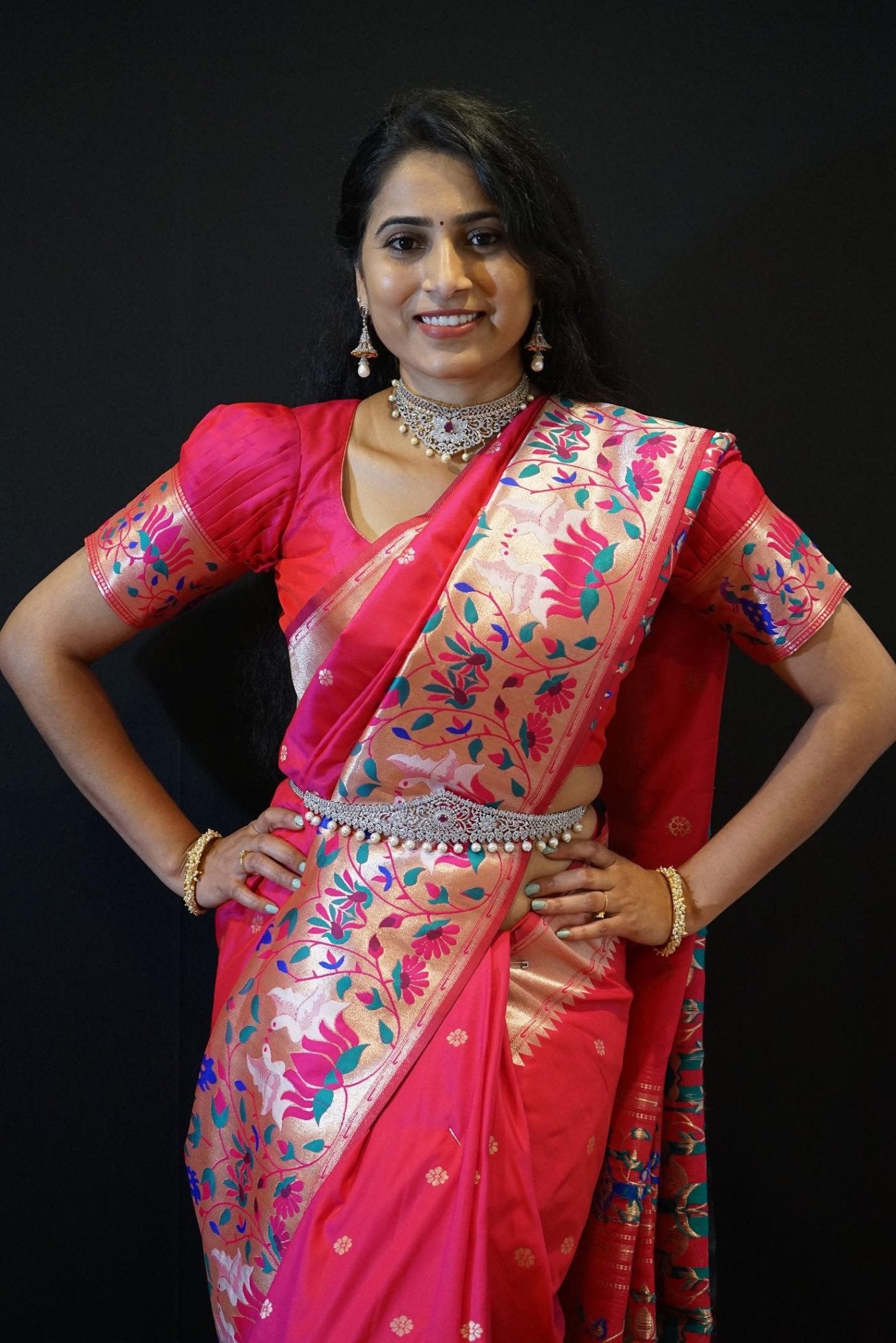 Banarasi Paithani Saree - Ramaniyam USA