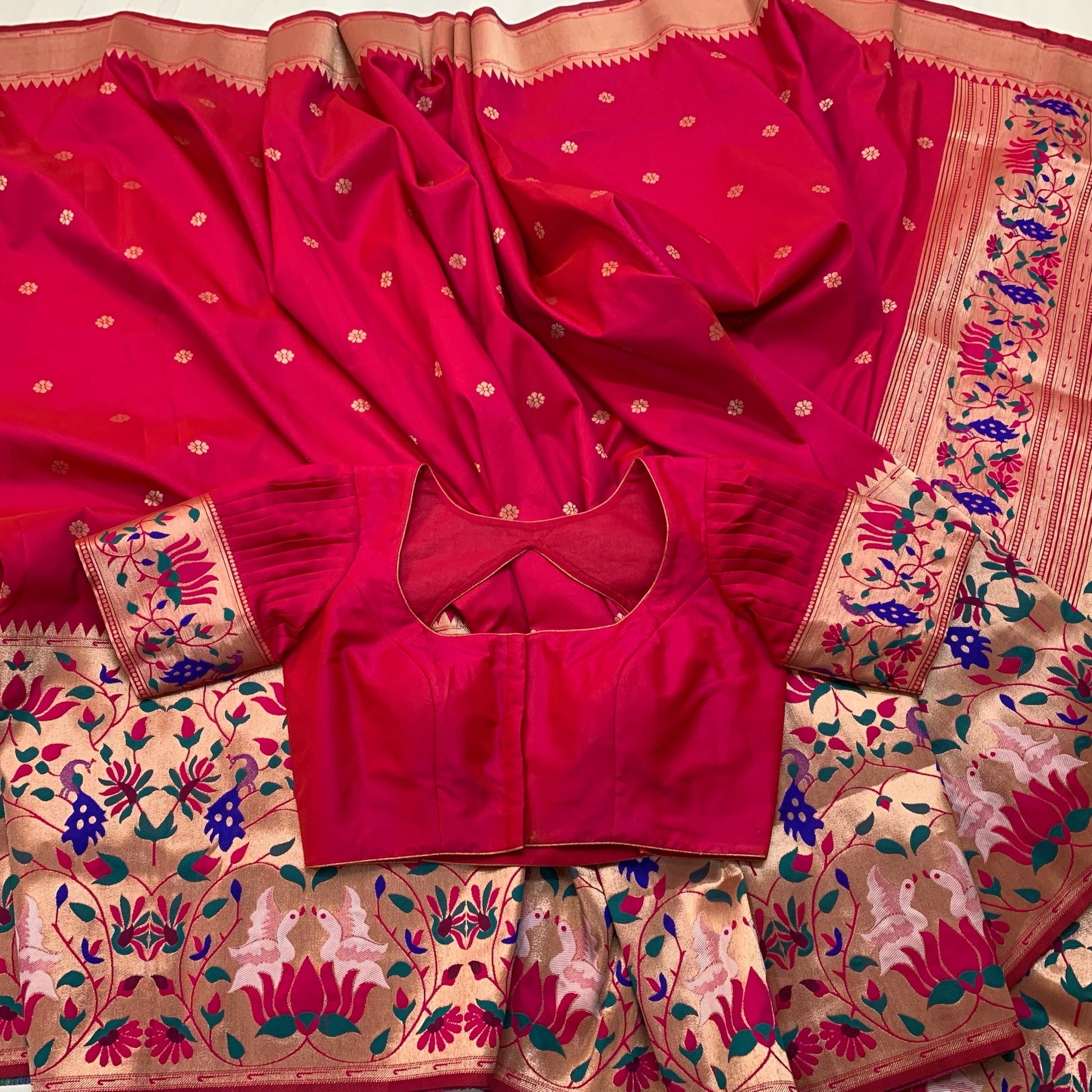 Banarasi Paithani Saree - Ramaniyam USA