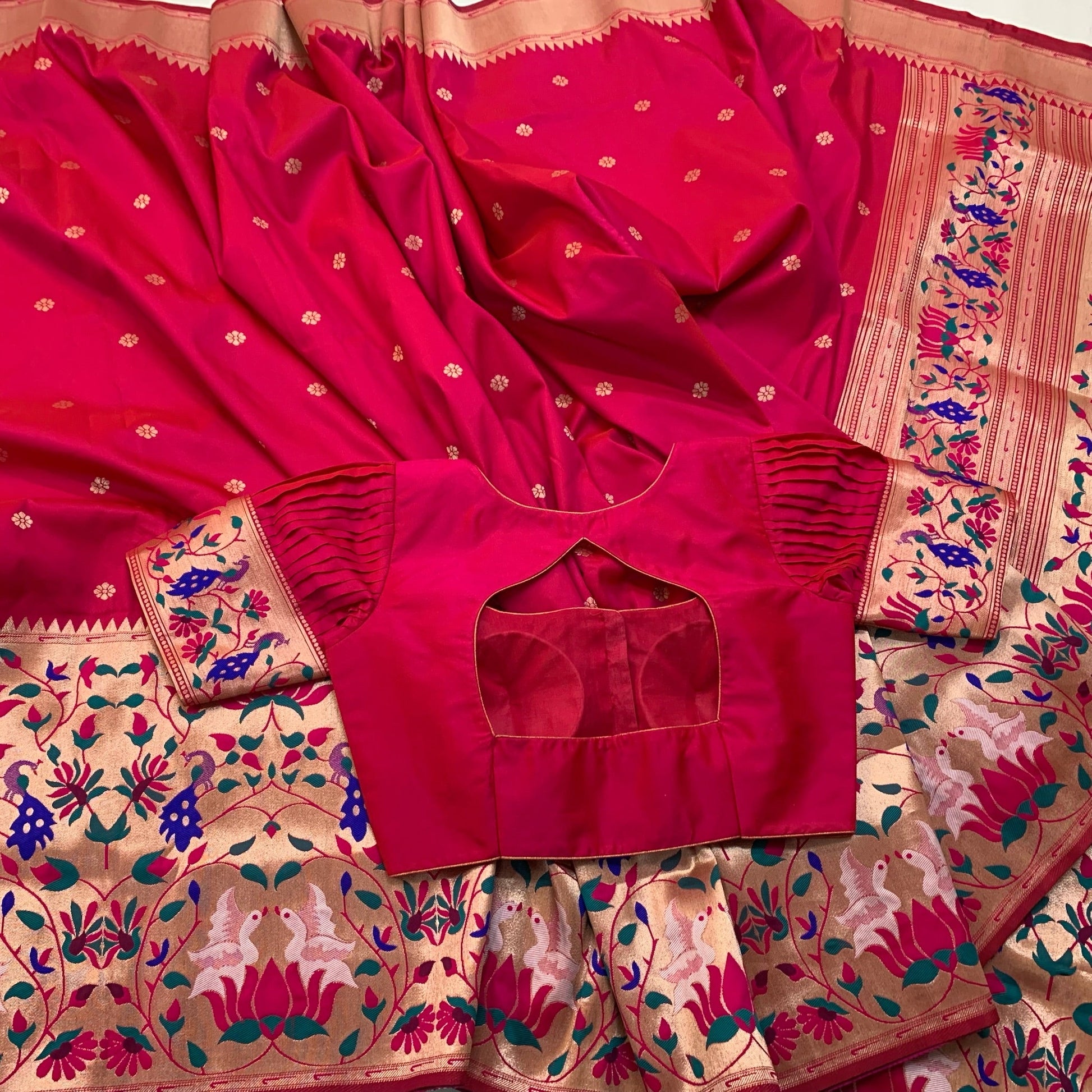Banarasi Paithani Saree - Ramaniyam USA