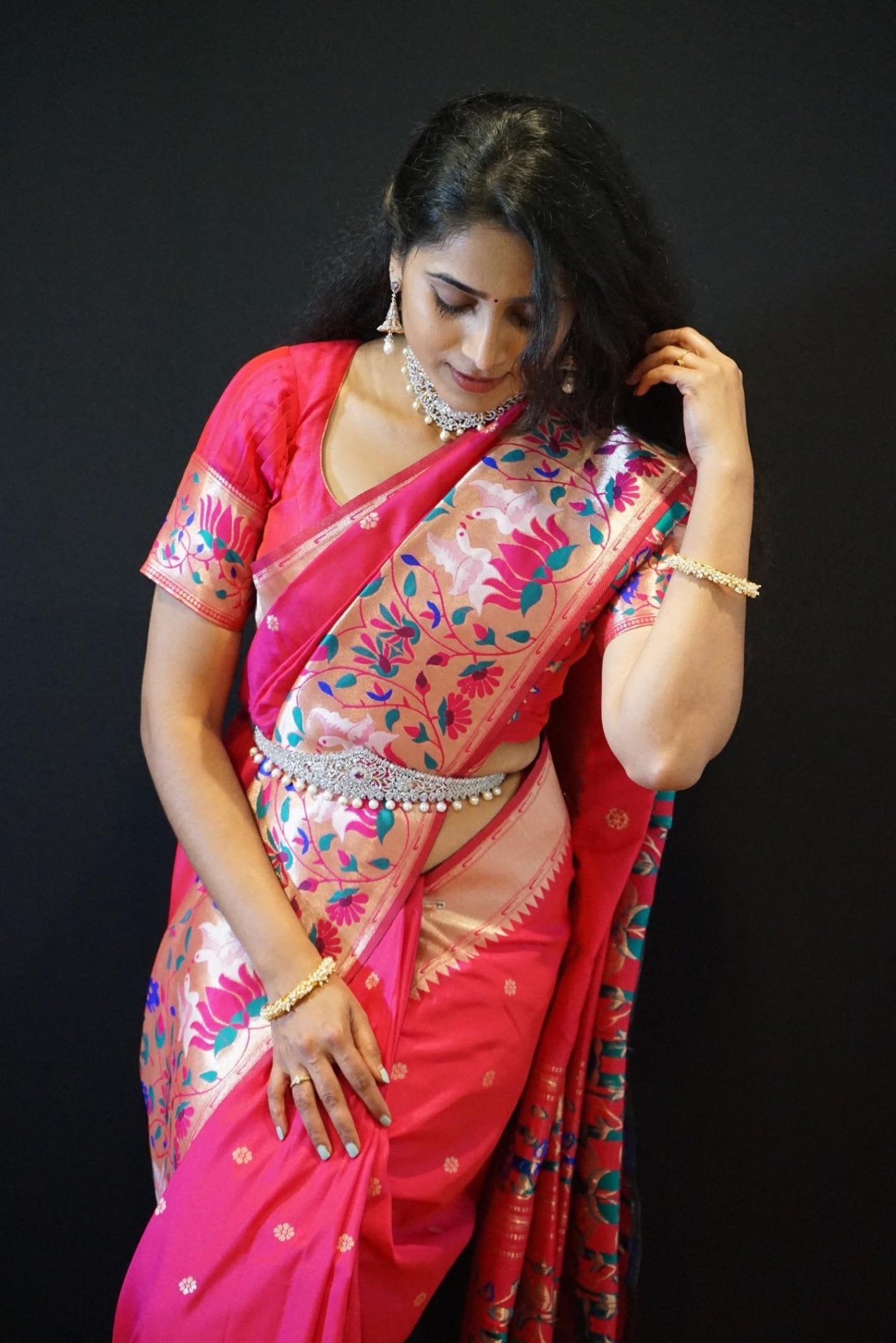 Banarasi Paithani Saree - Ramaniyam USA