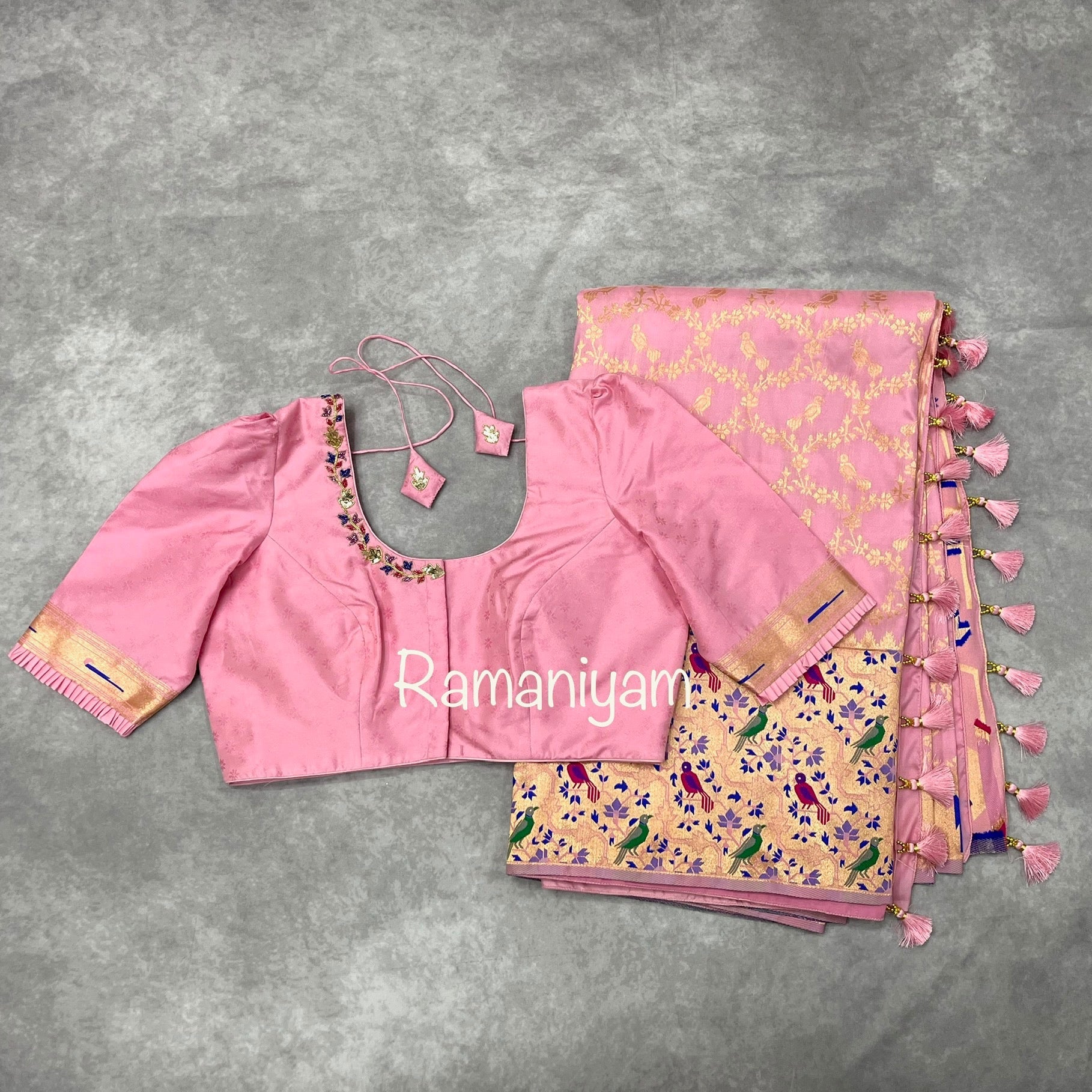 Banarasi Paithani Saree - Ramaniyam USA