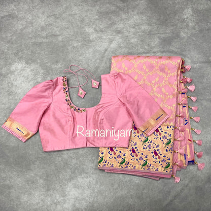 Banarasi Paithani Saree - Ramaniyam USA