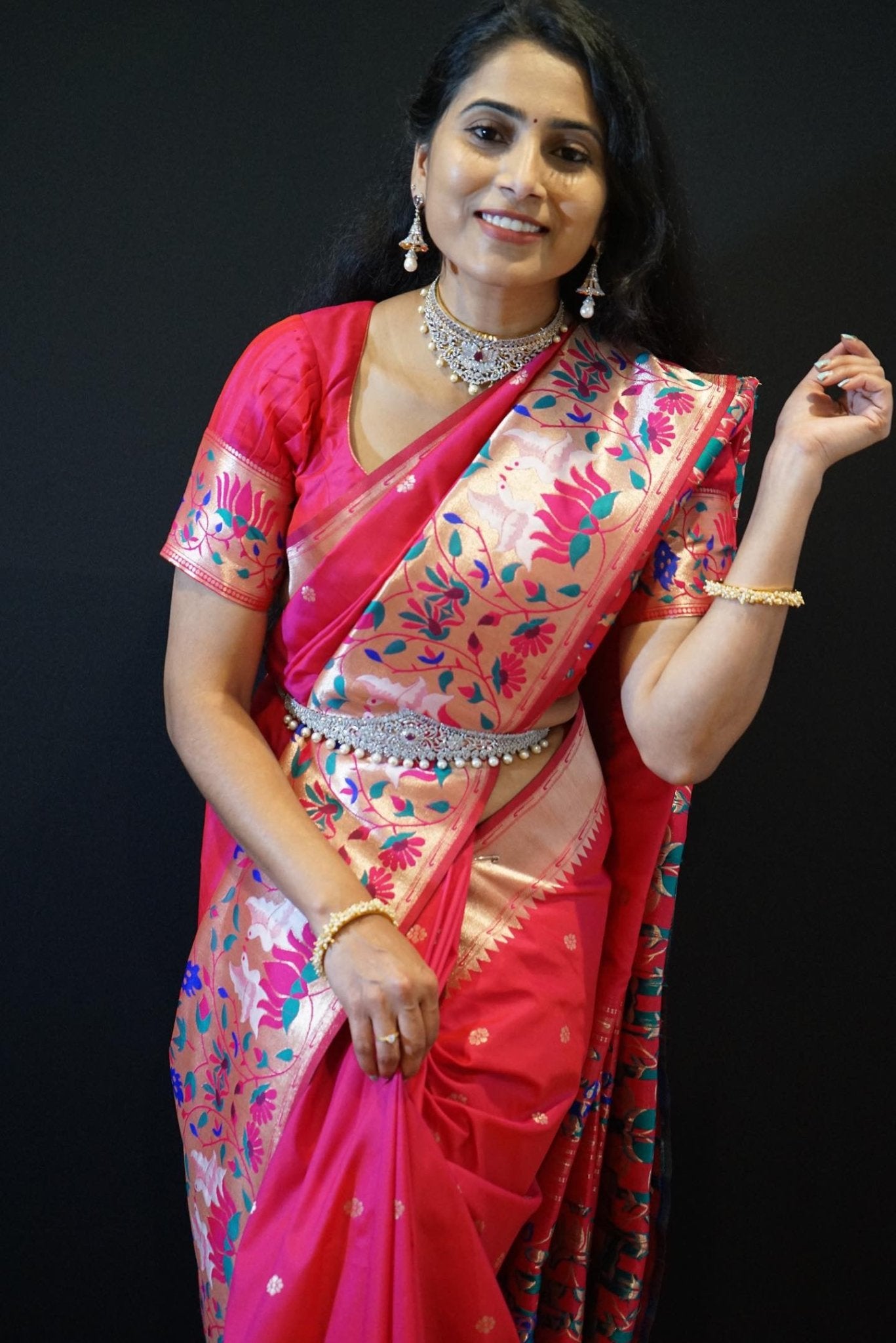 Banarasi Paithani Saree - Ramaniyam USA
