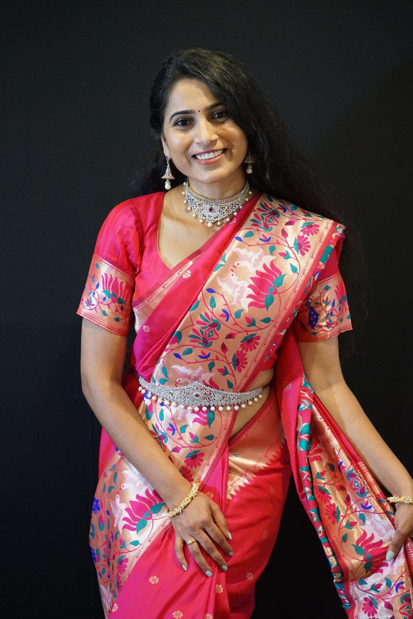 Banarasi Paithani Saree - Ramaniyam USA