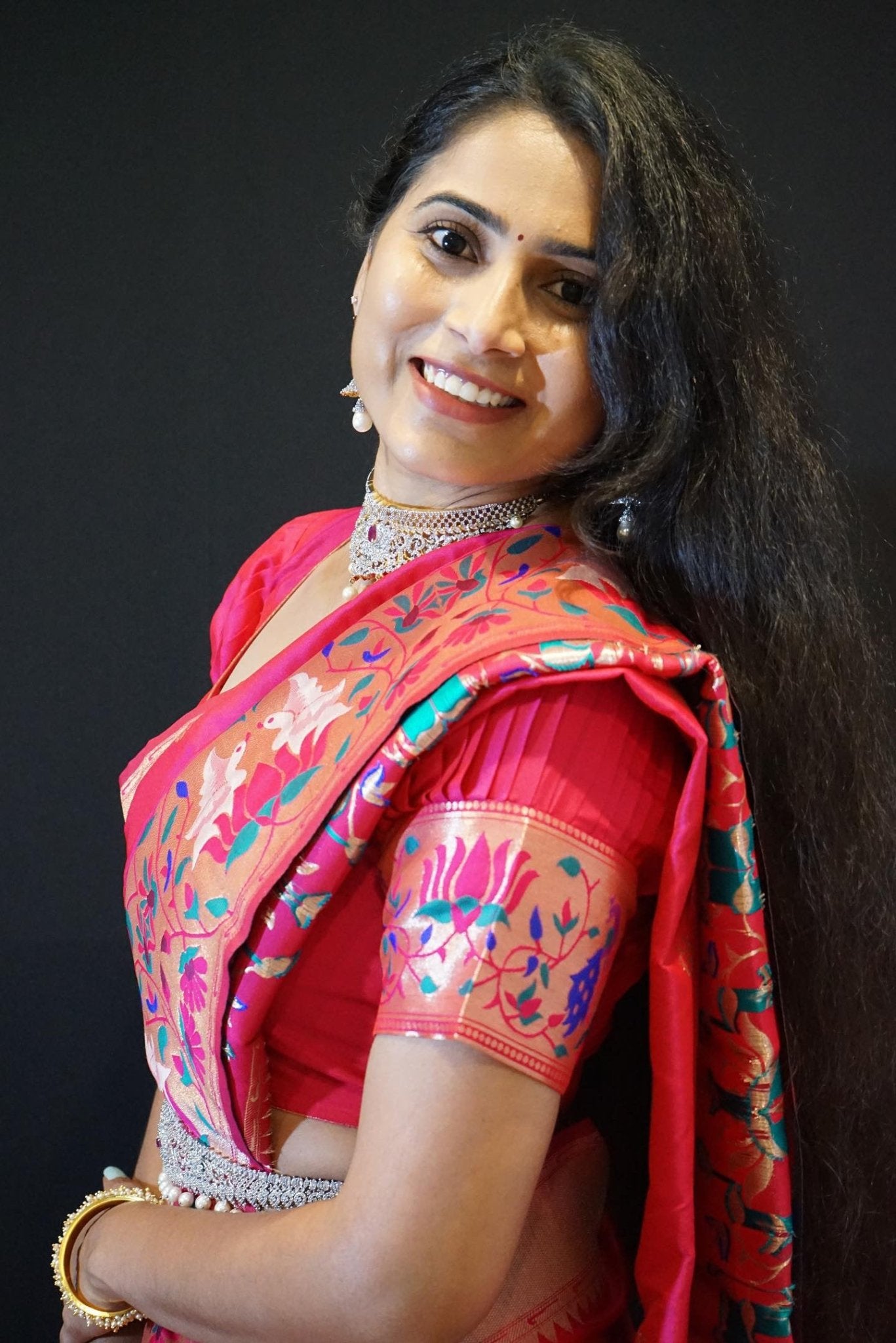 Banarasi Paithani Saree - Ramaniyam USA