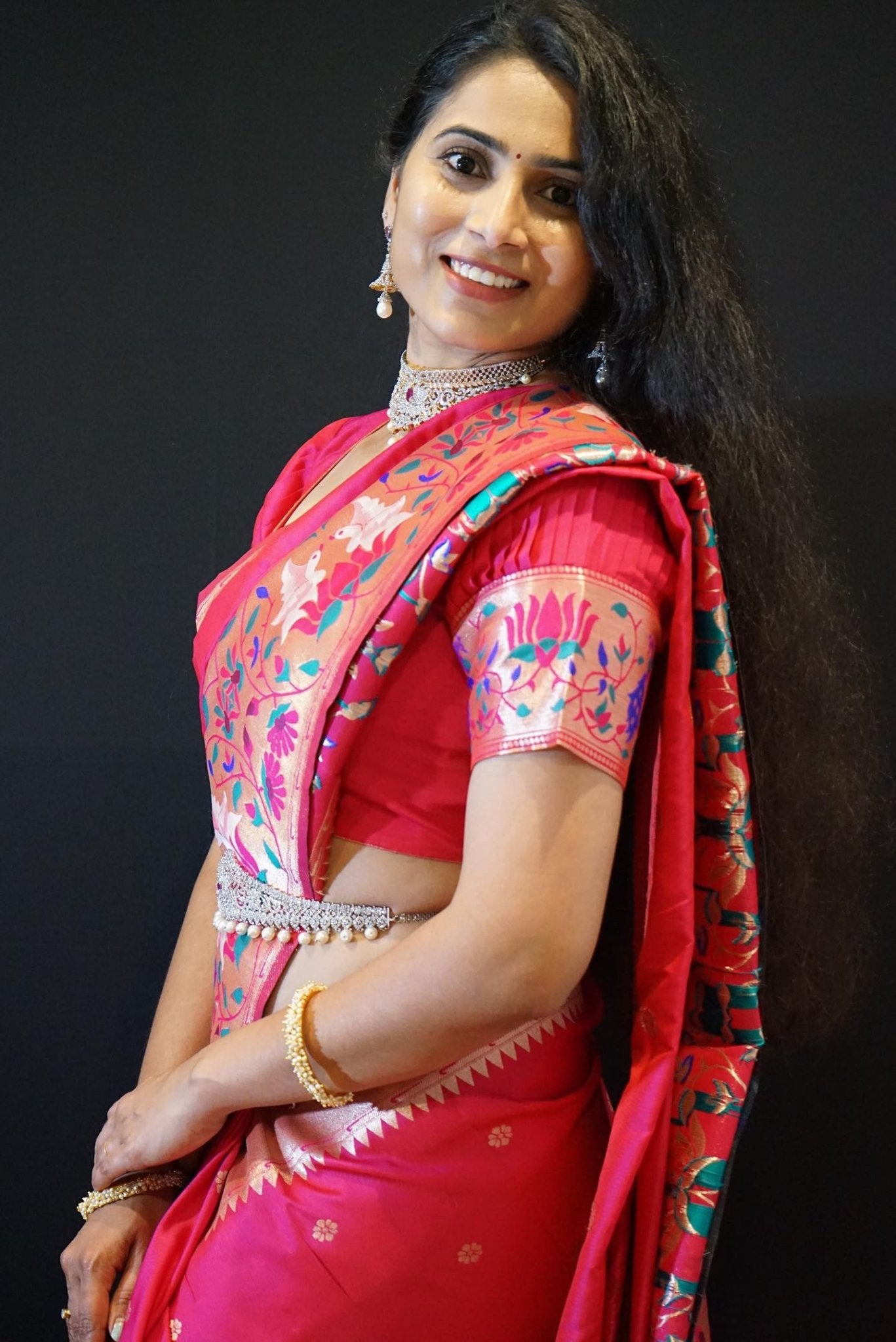 Banarasi Paithani Saree - Ramaniyam USA