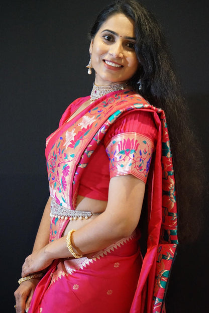 Banarasi Paithani Saree - Ramaniyam USA